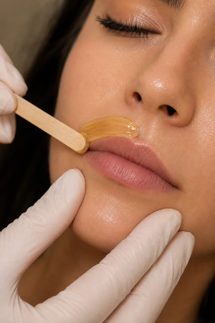 Epilation levre