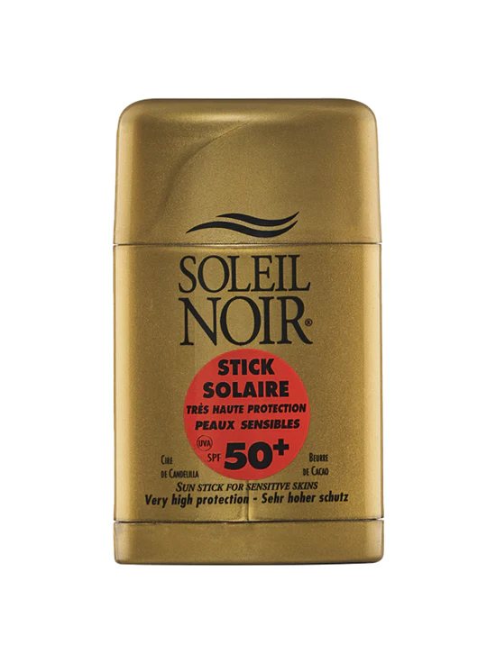 Soleil Noir - Stick Solaire Peaux sensibles - SPF 50+  Très haute protection